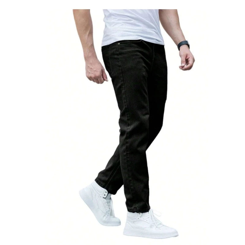 Calça Jeans Masculina Premium Skinny Corte tradicional Basico com Lycra Lavagem Clara Escura ou Preta