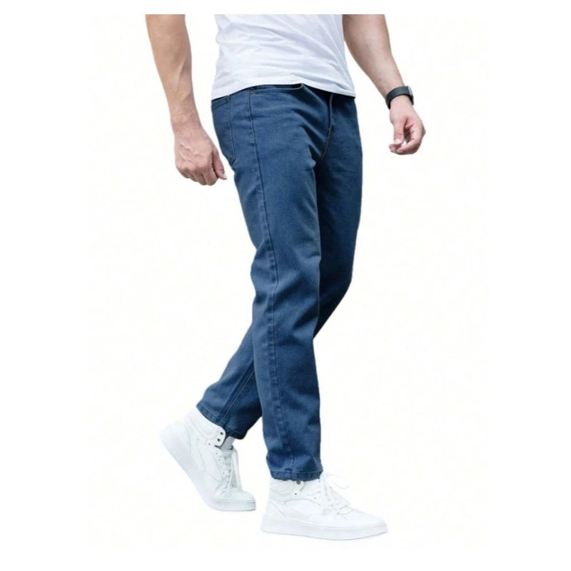 Calça Jeans Masculina Premium Skinny Corte tradicional Basico com Lycra Lavagem Clara Escura ou Preta